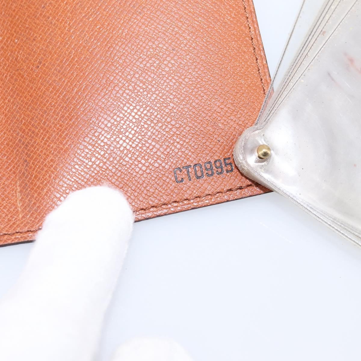Louis Vuitton Porte Cartes Pression Card Case Monogram Canvas, Brown, Canvas, Card Holder