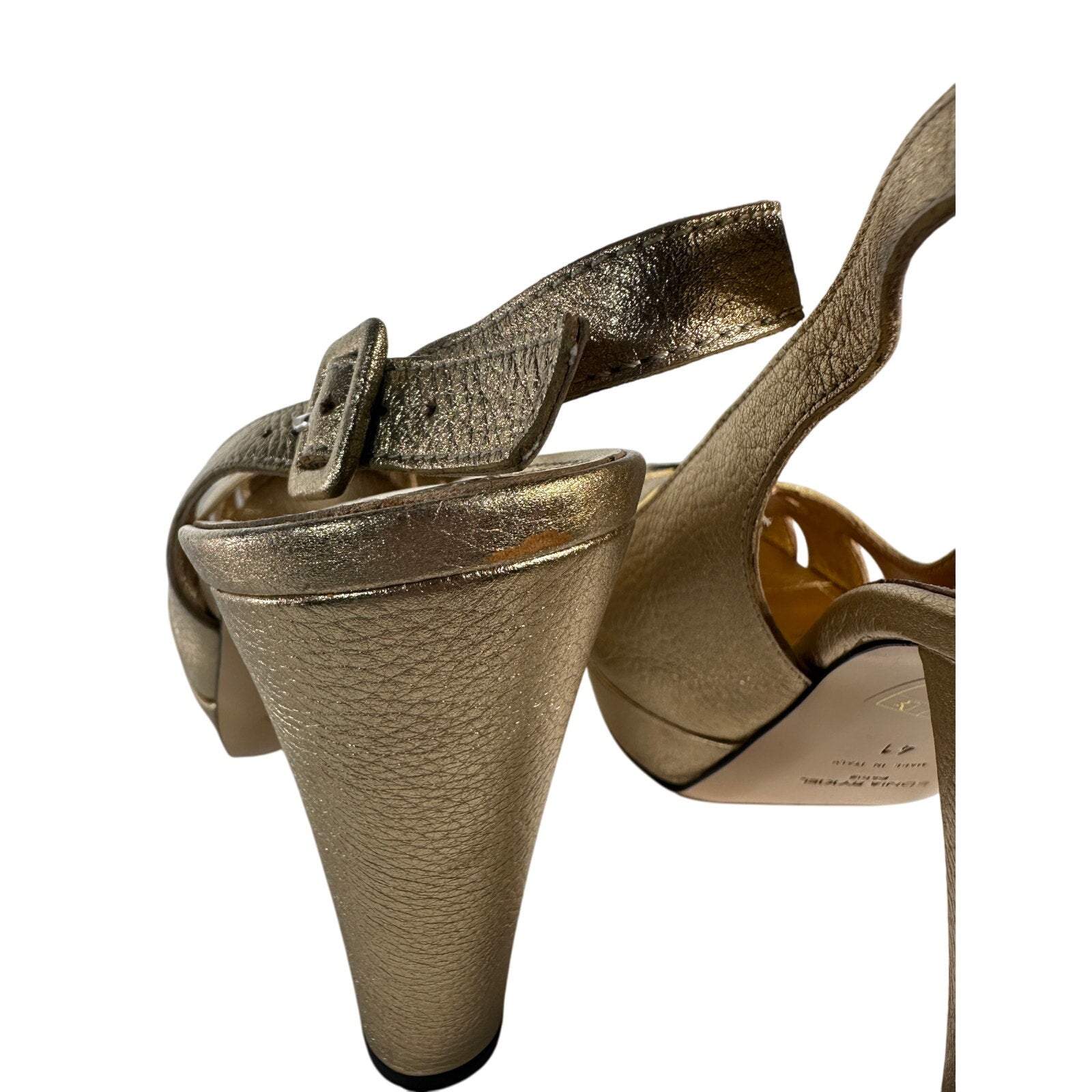 Sonia Rykiel Peep Toe Heels

