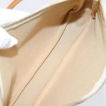 Louis Vuitton Pochette Accessoires NM Damier, White, Canvas, Clutch