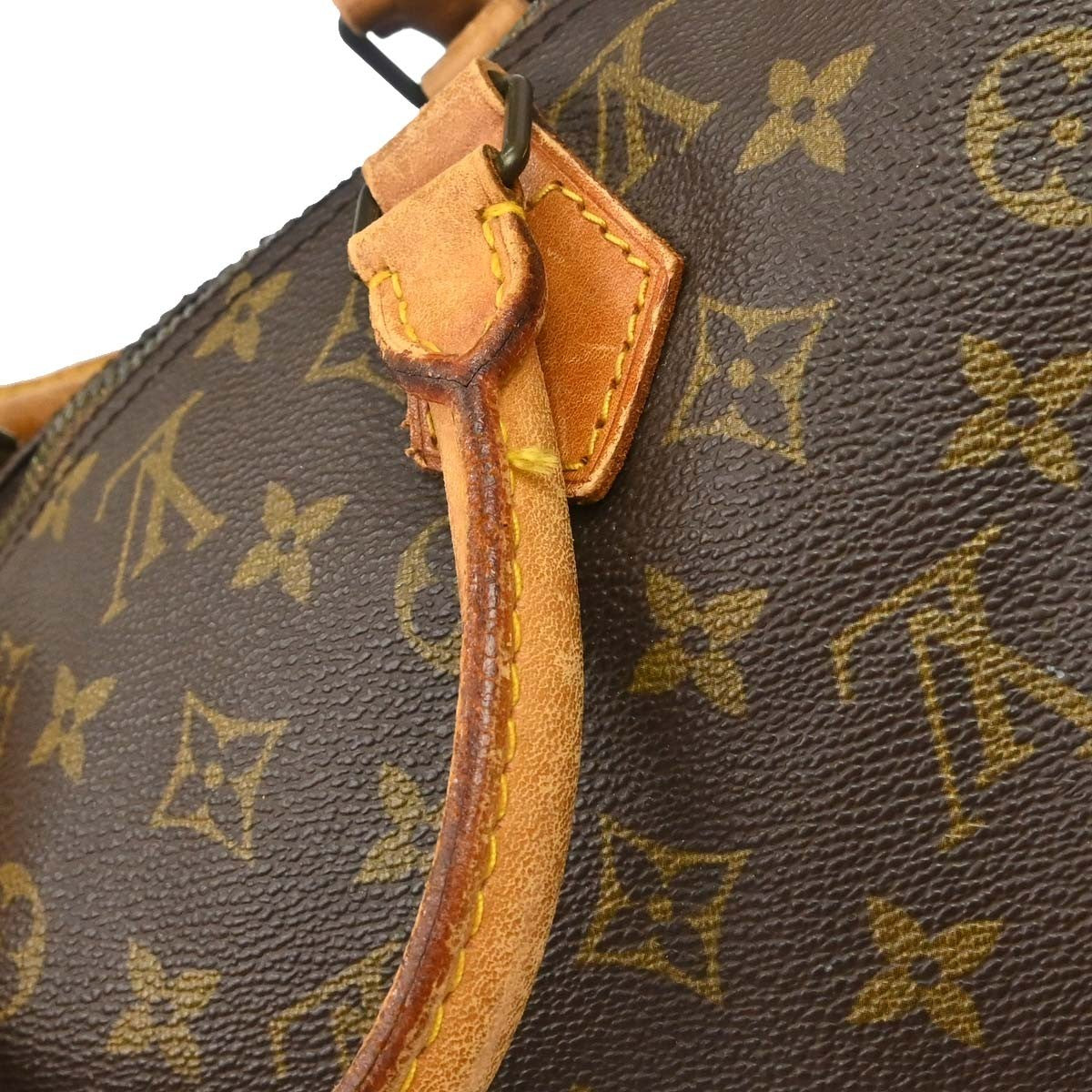 Louis Vuitton Speedy Monogram, Brown, Canvas, Handbag