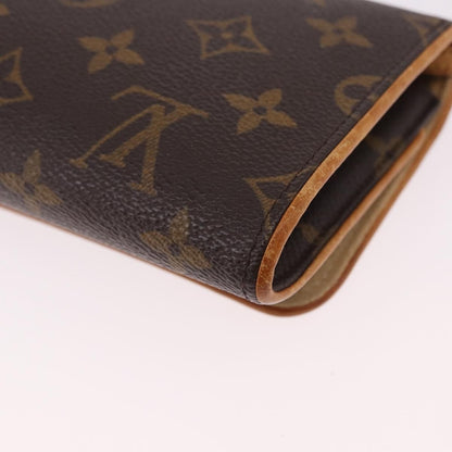 Louis Vuitton Twin Monogram Canvas, Brown, Canvas, Clutch