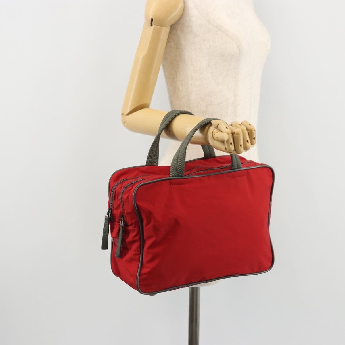 Prada Sport Nylon, Red, Nylon, Tote Bag