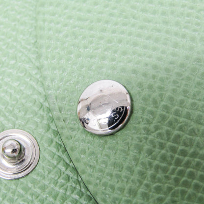 Hermes Calvi Duo Card Holder Epsom, Green, Leather, Card Holder