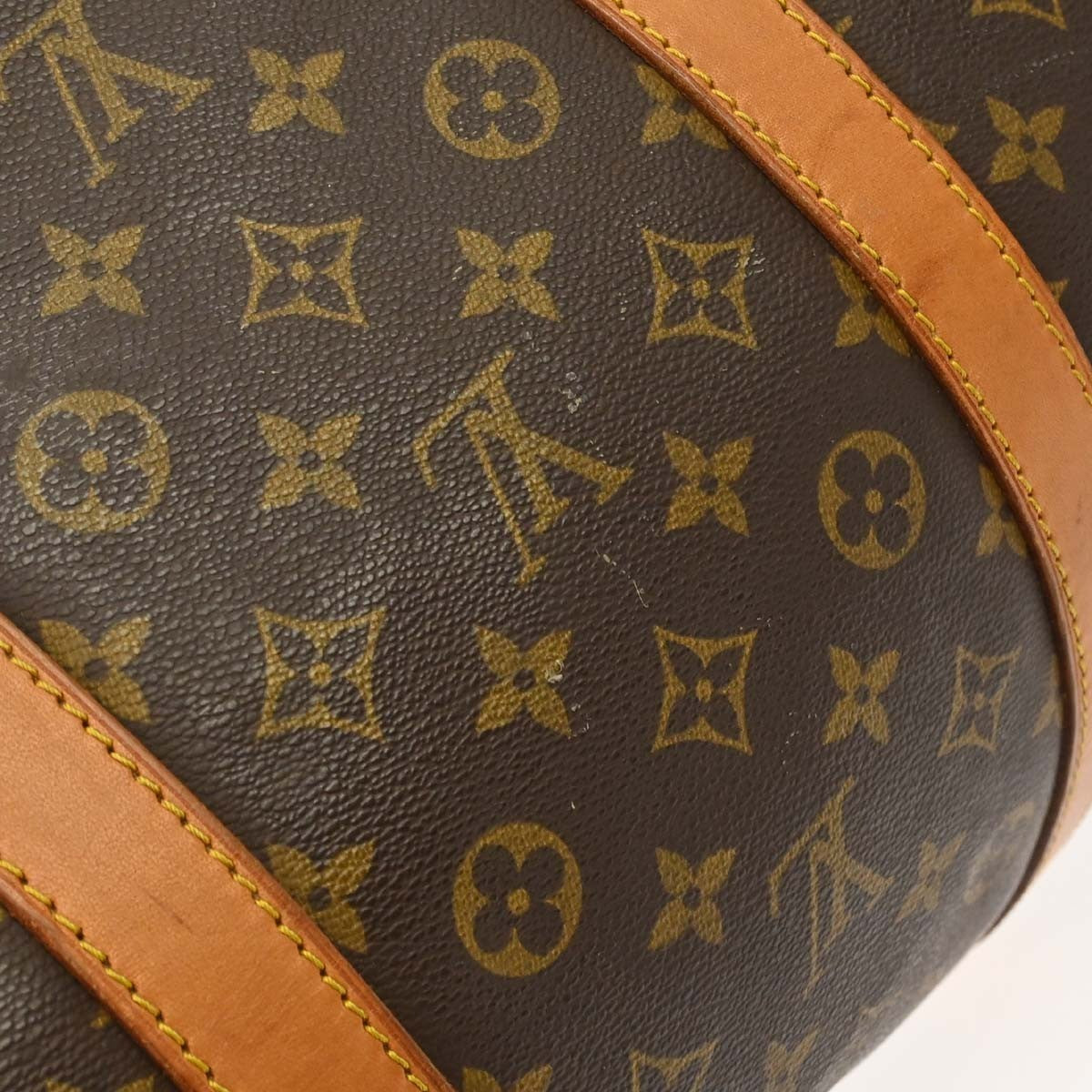 Louis Vuitton Keepall Bandouliere Monogram Canvas, Brown, Canvas, Travel Bag