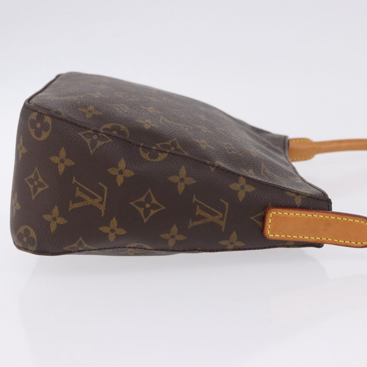 Louis Vuitton Looping Monogram Canvas, Brown, Canvas, Handbag