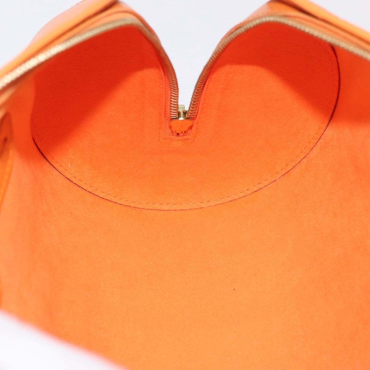 Louis Vuitton Soufflot Epi Leather, Orange, Leather, Tote Bag
