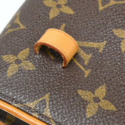 Louis Vuitton Florentine Waist Monogram Canvas, Brown, Canvas, Clutch