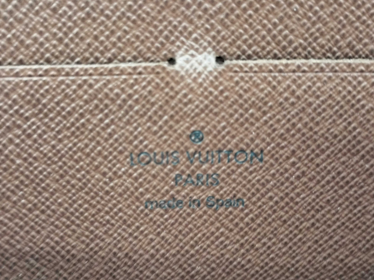 Louis Vuitton Zippy Monogram Canvas, Brown, Canvas, Wallet