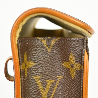 Louis Vuitton Florentine Monogram, Brown, Canvas, Clutch