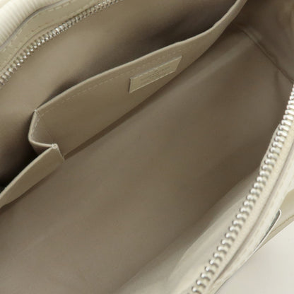 Louis Vuitton Montaigne Bowling Epi Leather, White, Leather, Handbag