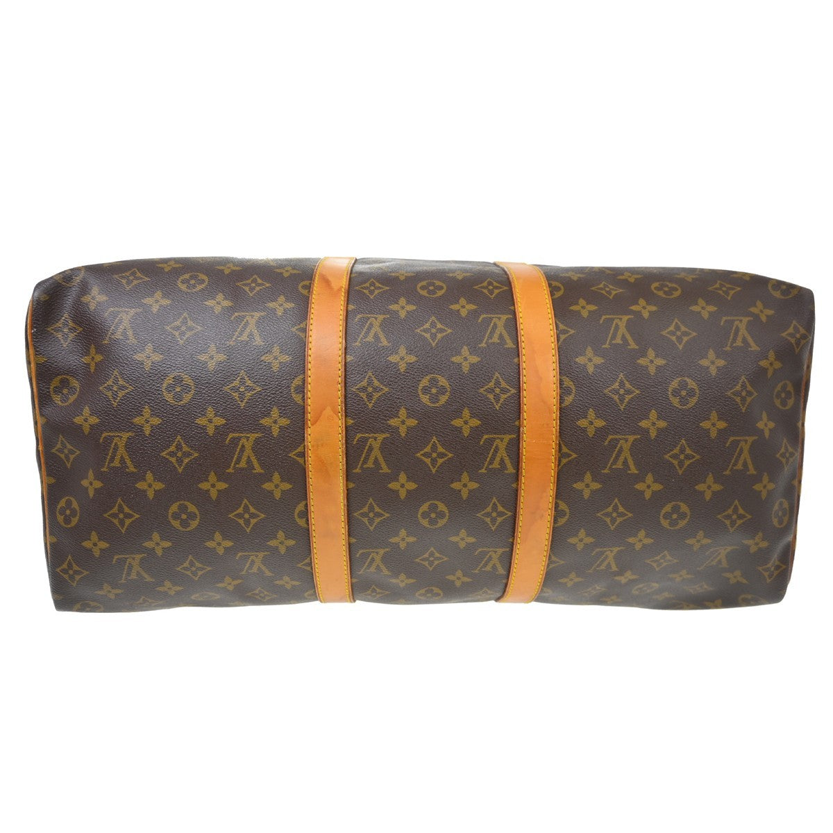Louis Vuitton Keepall Monogram Canvas, Brown, Canvas, Travel Bag