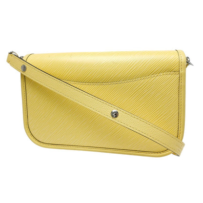 Louis Vuitton Buci Epi Leather, Yellow, Leather, Crossbody Bag