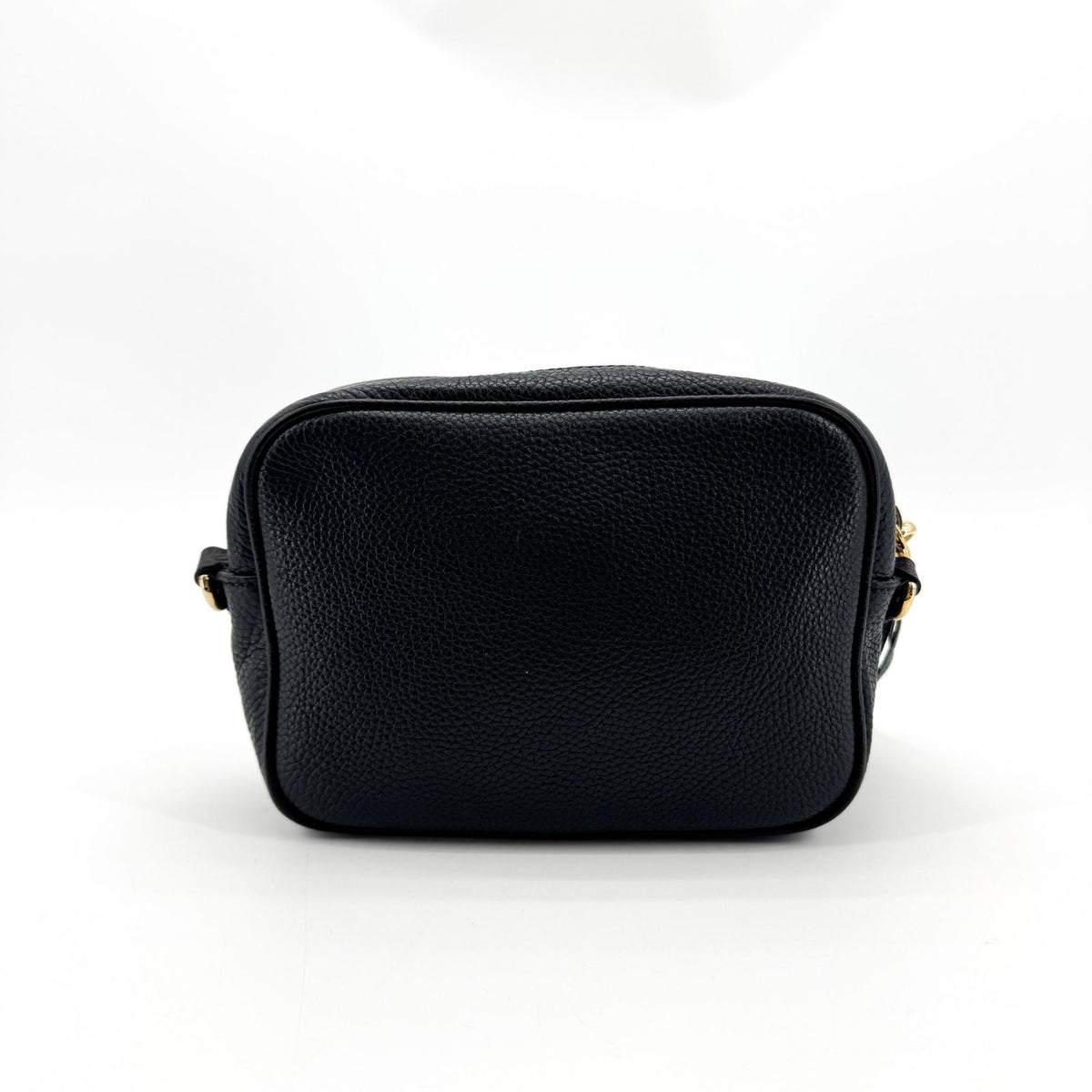 Gucci Soho Disco Leather, Black, Leather, Crossbody Bag