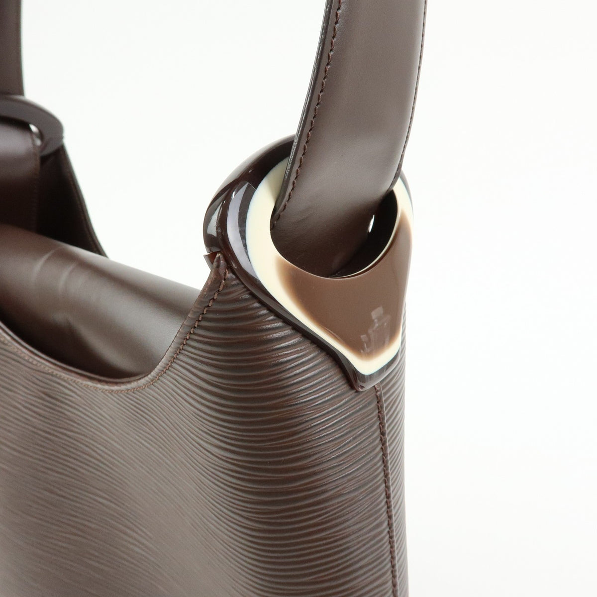 Louis Vuitton Verseau Epi Leather, Brown, Leather, Handbag