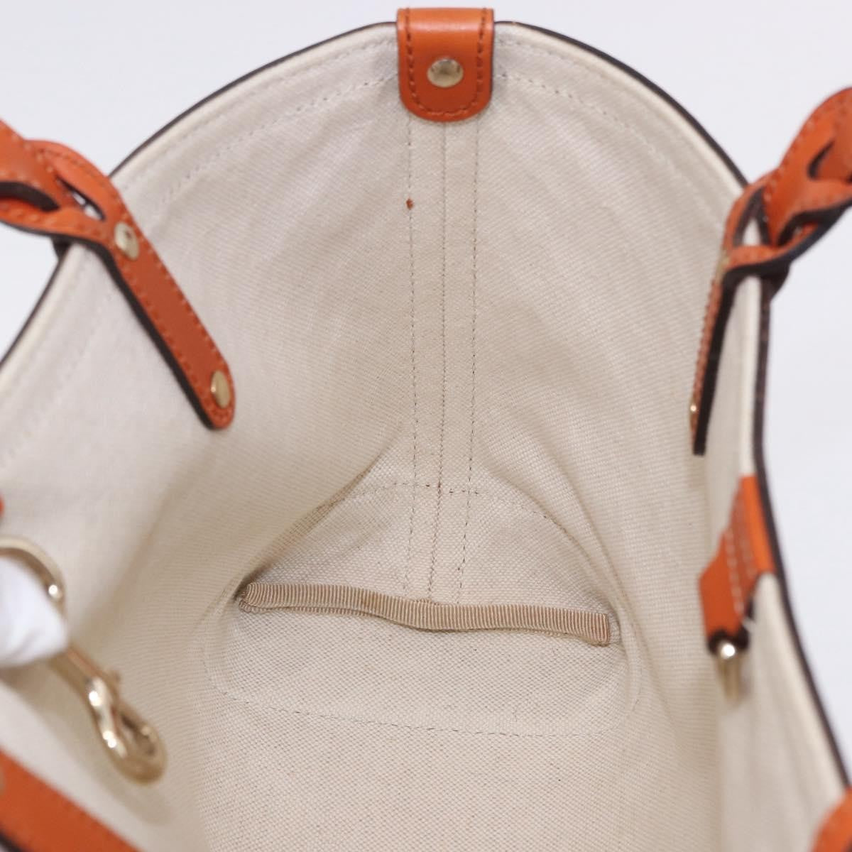 Gucci Craft GG Canvas with Leather, Beige, Canvas, Tote Bag