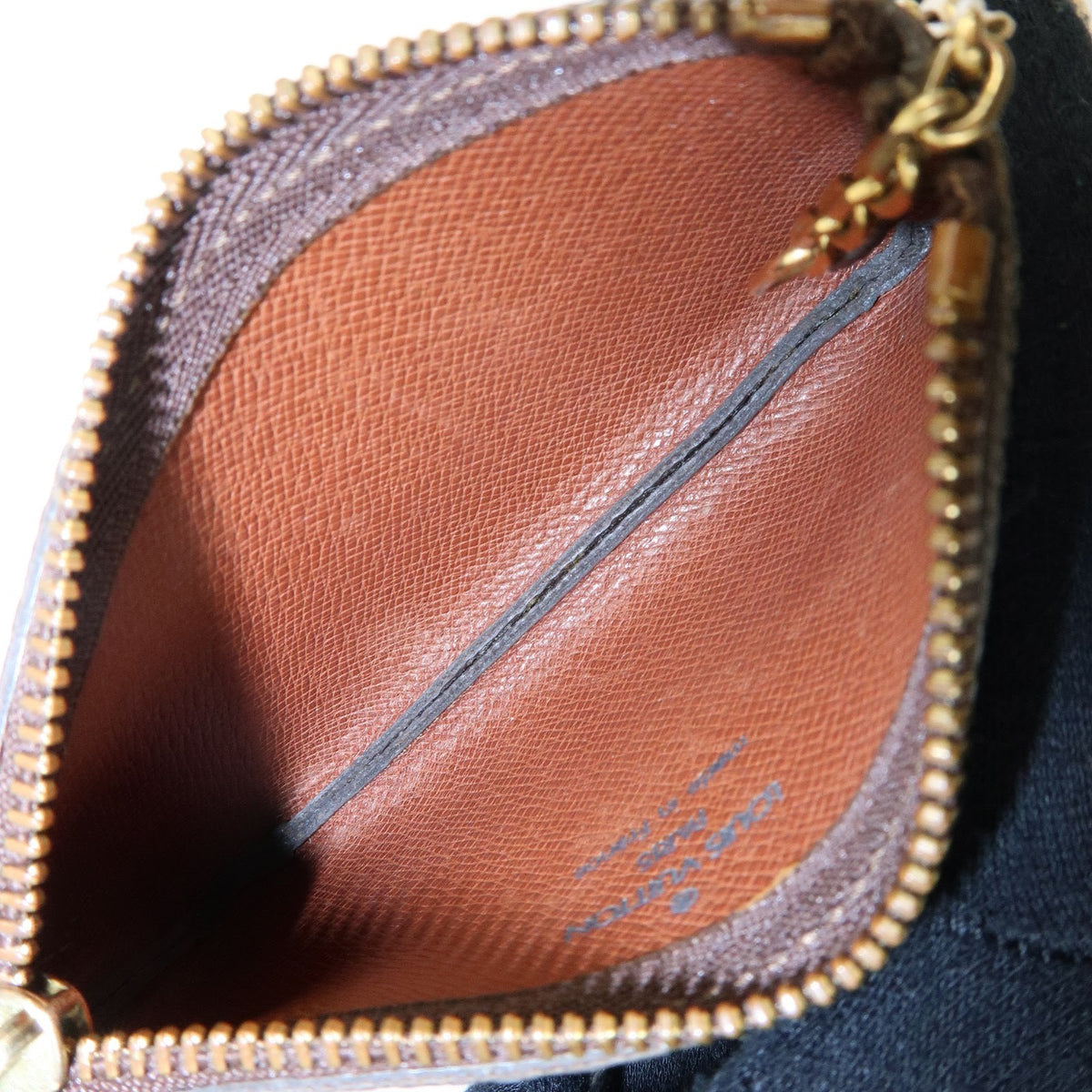 Louis Vuitton Key Monogram Canvas, Brown, Canvas, Clutch