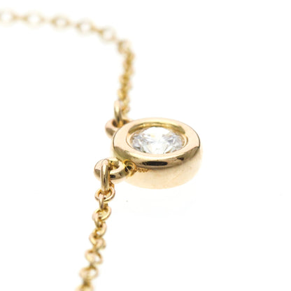 Tiffany & Co. Elsa Peretti Diamonds By The Yard 18K Rose Gold with Diamond, Gold, Pink Gold, Necklace