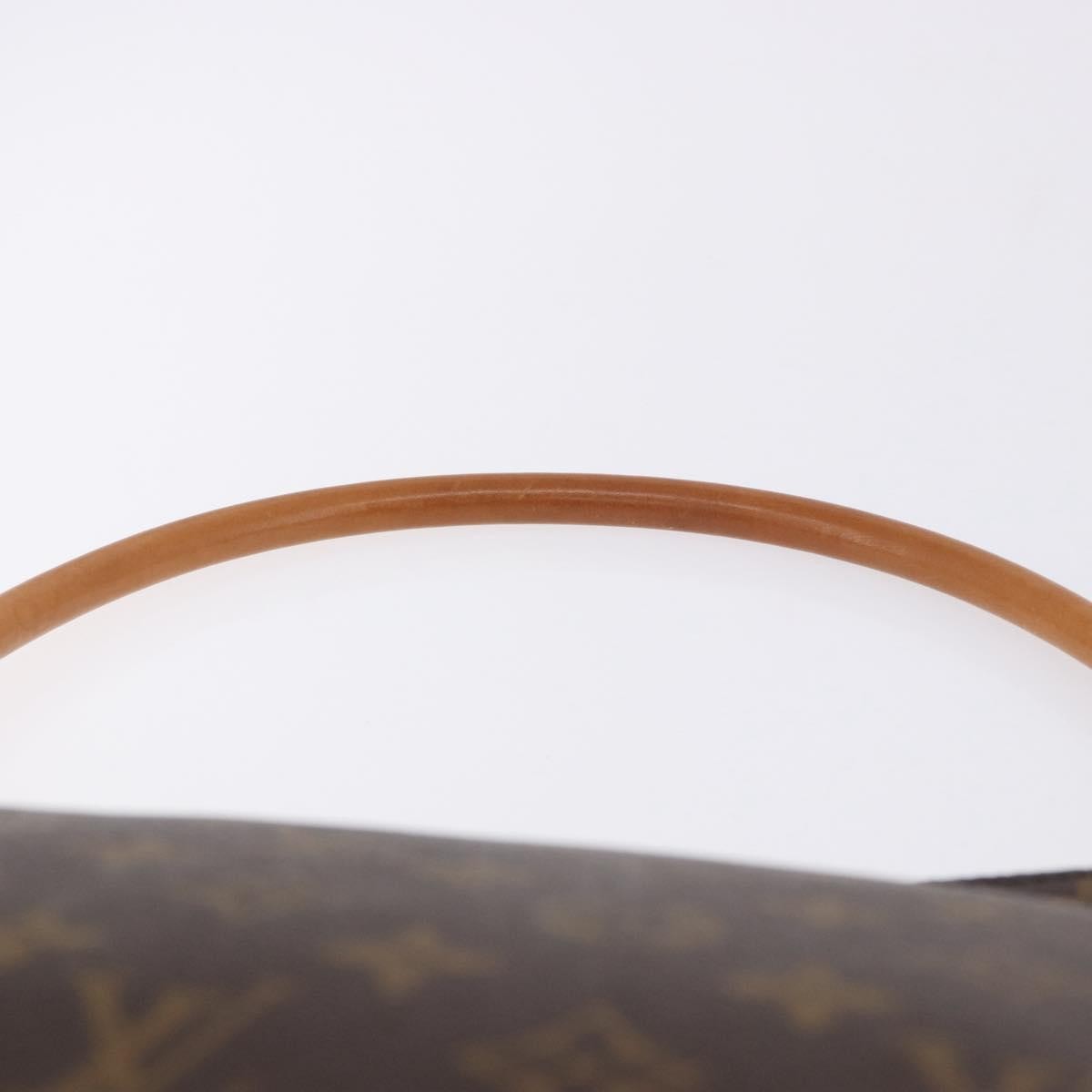 Louis Vuitton Looping Monogram Canvas, Brown, Canvas, Handbag