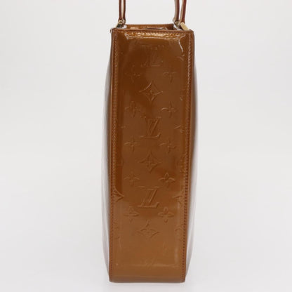 Louis Vuitton Columbus Monogram Vernis, Brown, Patent Leather, Handbag
