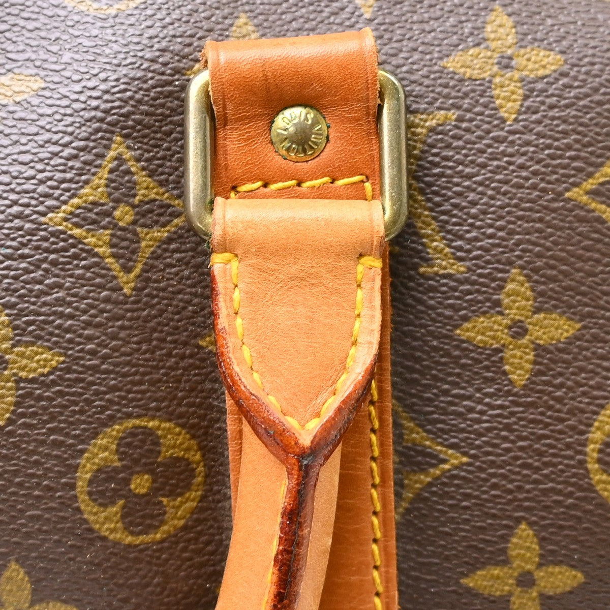Louis Vuitton Keepall Monogram, Brown, Canvas, Travel Bag