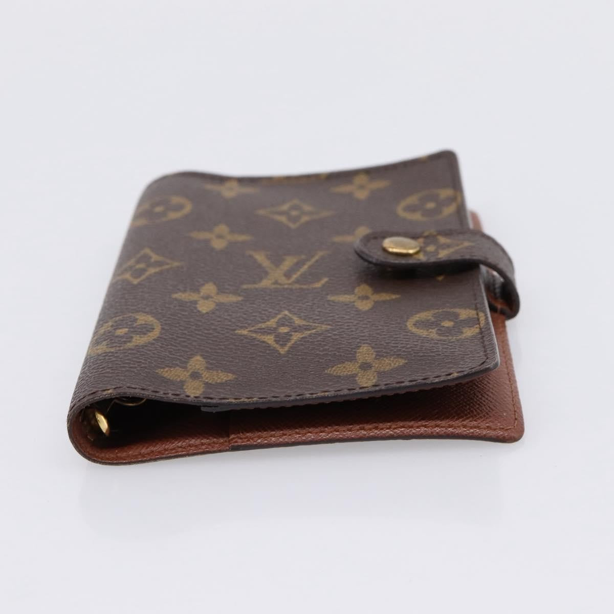 Louis Vuitton Agenda Cover Monogram Canvas, Brown, Canvas, Wallet