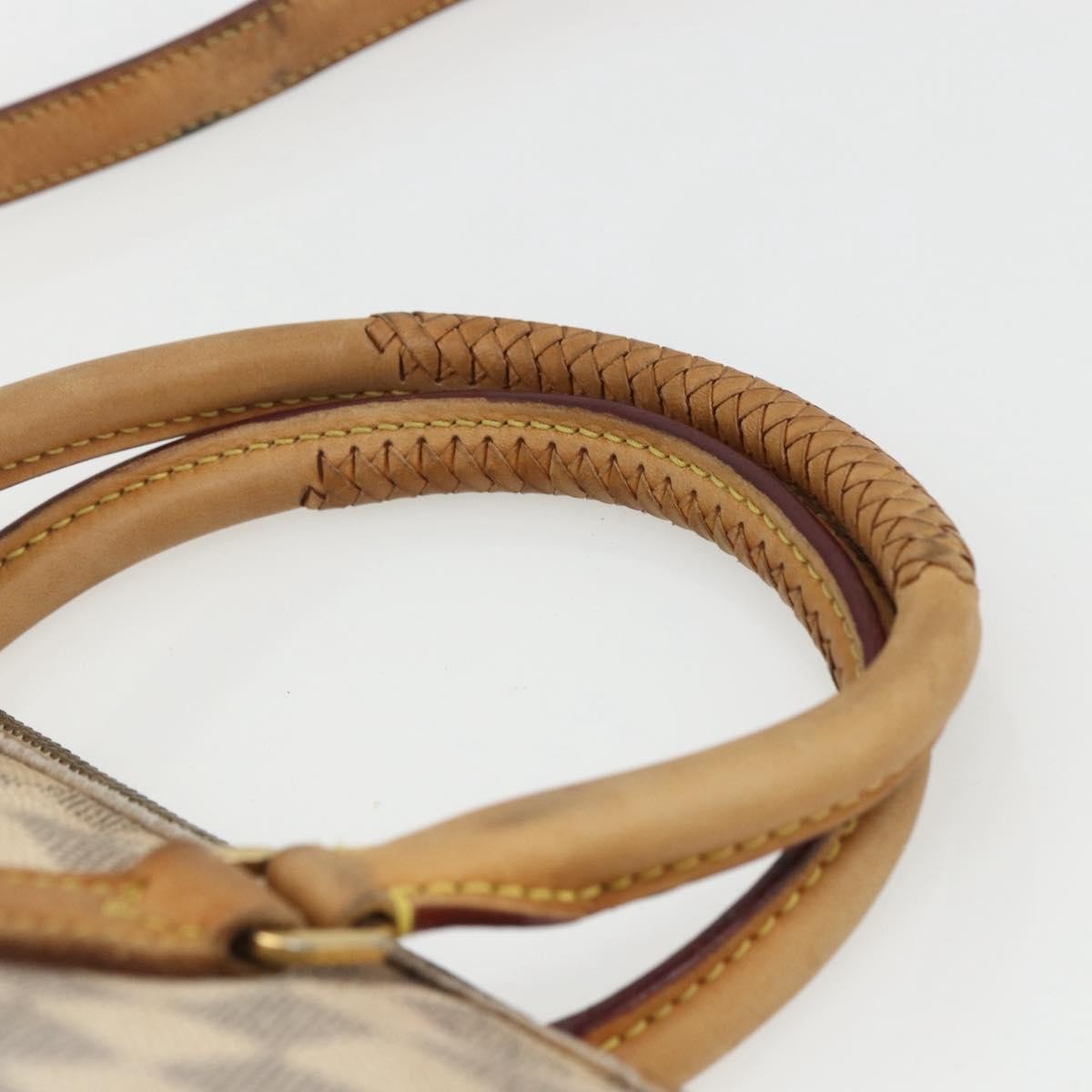 Louis Vuitton Riviera Damier, Beige, Canvas, Handbag