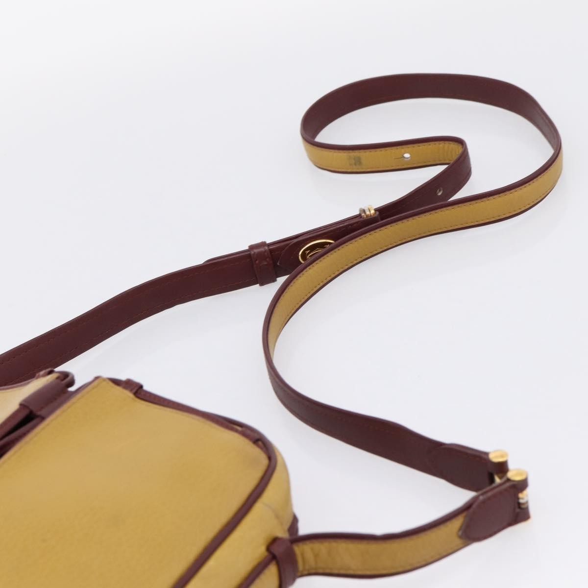 Cartier Tasseled Must de Cartier Leather, Beige, Leather, Shoulder Bag