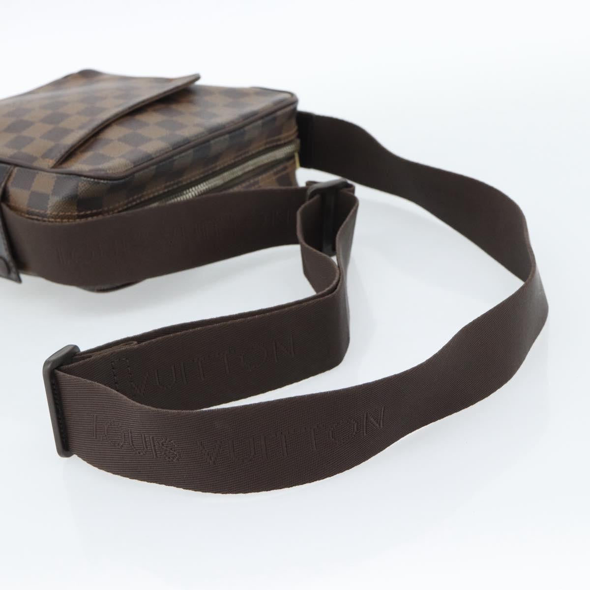 Louis Vuitton Olav Damier, Brown, Canvas, Shoulder Bag