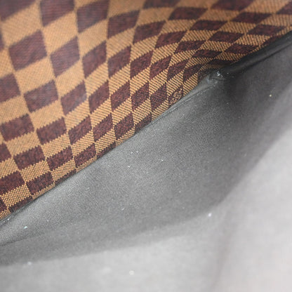 Louis Vuitton Naviglio Damier, Brown, Canvas, Handbag