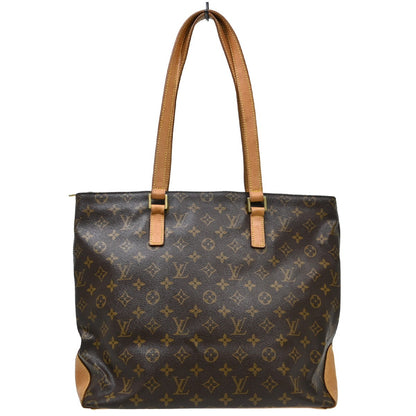Louis Vuitton Cabas Mezzo Monogram Canvas, Brown, Canvas, Tote Bag
