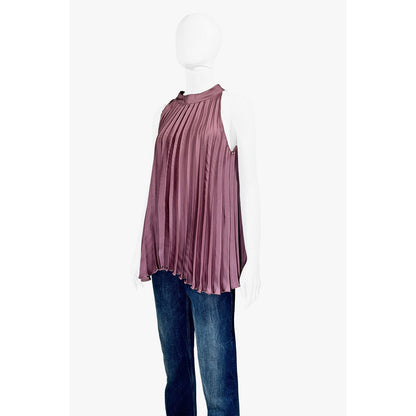 Axara Blouse Top 10 US Rose Pink NWT