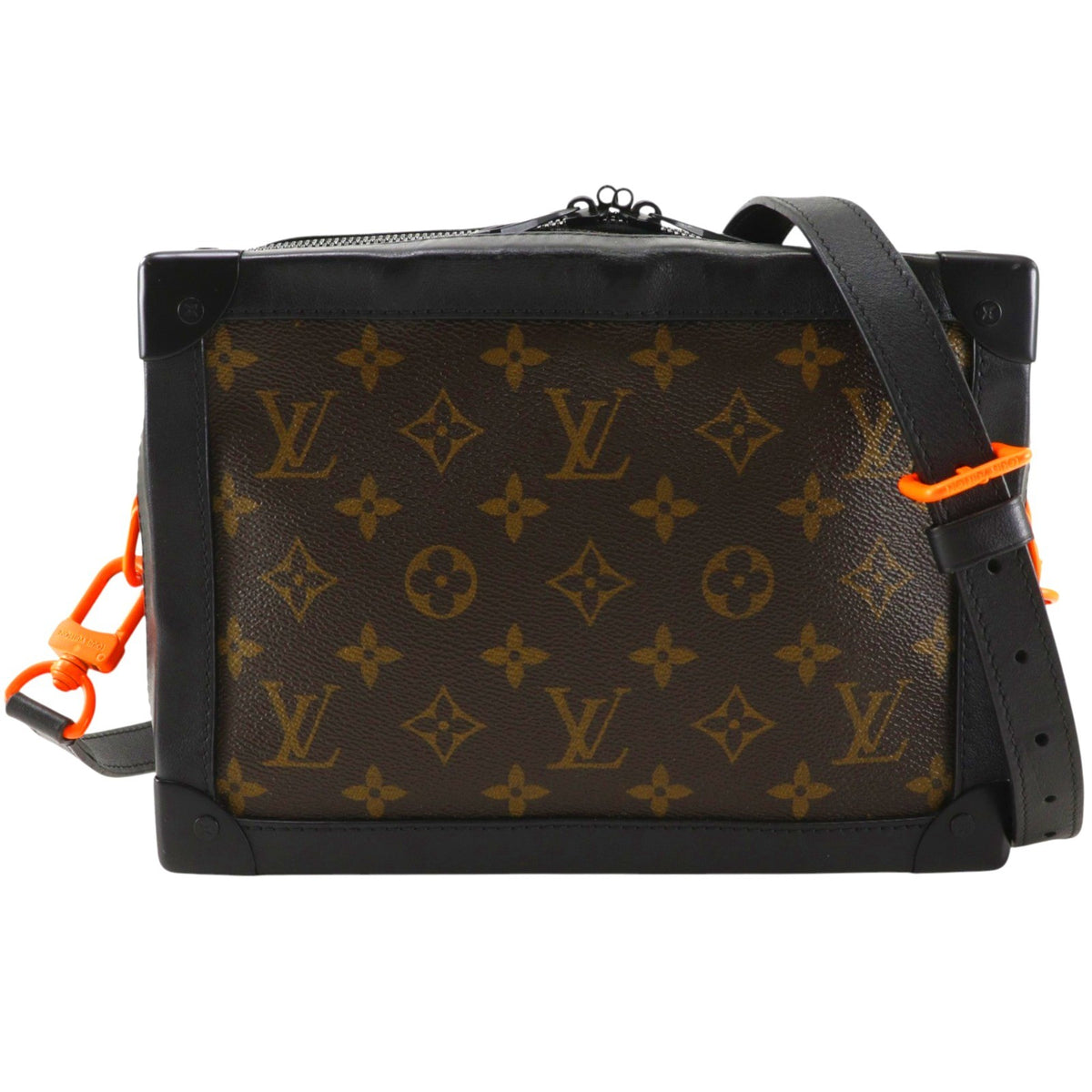 Louis Vuitton Soft Trunk Monogram Eclipse Canvas, Brown, Canvas, Shoulder Bag