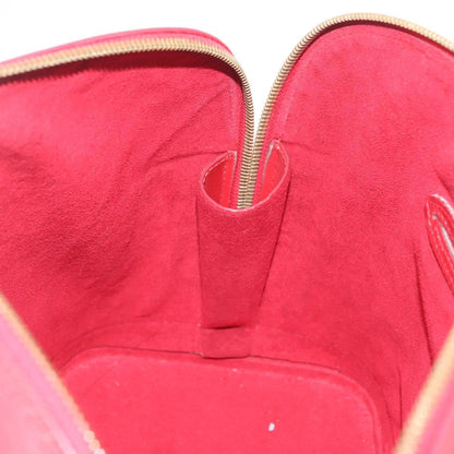 Louis Vuitton Alma Epi Leather, Red, Leather, Handbag