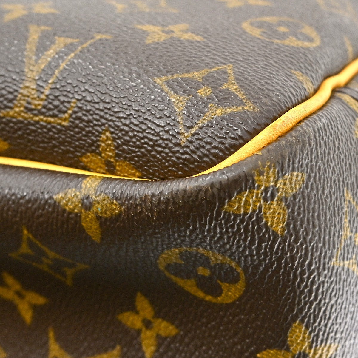Louis Vuitton Deauville Monogram Canvas, Brown, Canvas, Handbag