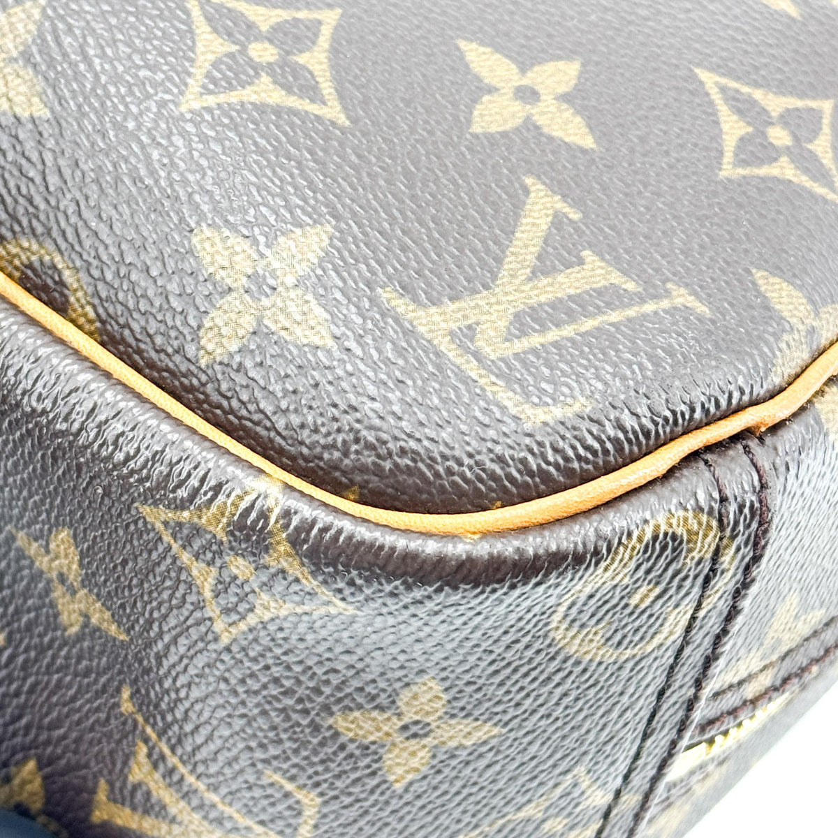Louis Vuitton Trouville Monogram Canvas, Brown, Canvas, Handbag