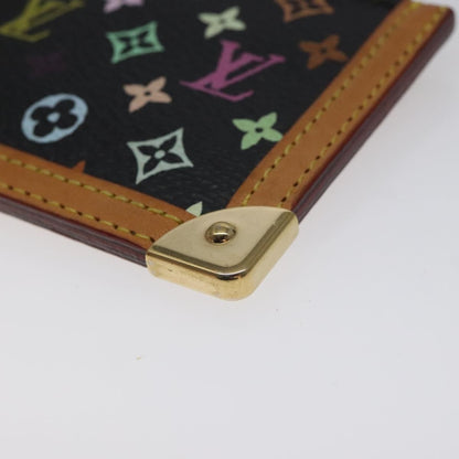 Louis Vuitton Pochette Clés Monogram Canvas, Black, Canvas, Wallet
