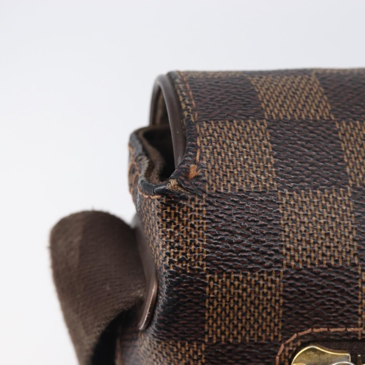 Louis Vuitton Brooklyn Damier, Brown, Canvas, Shoulder Bag
