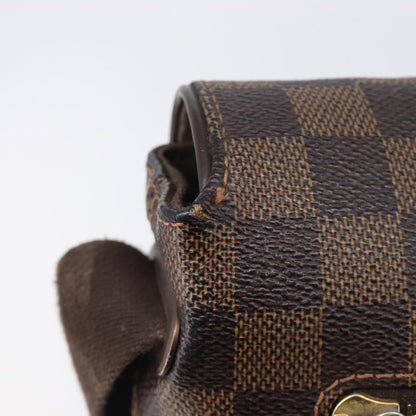 Louis Vuitton Brooklyn Damier, Brown, Canvas, Shoulder Bag