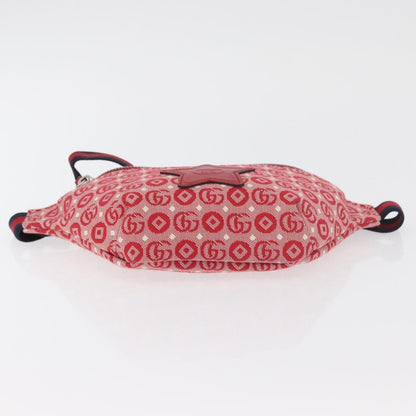 Gucci Children's Belt Printed Coated Canvas, Red, Canvas, Handbag