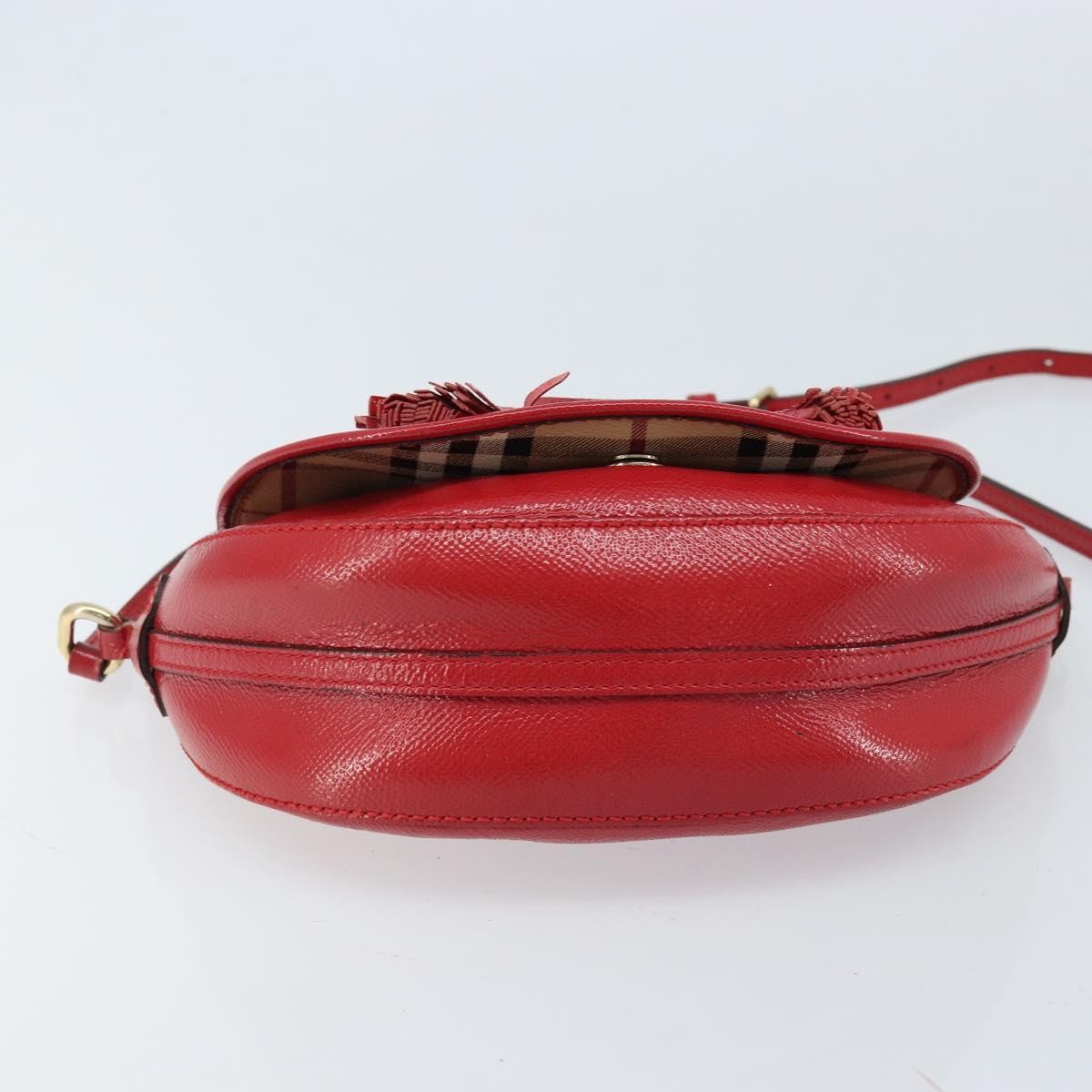 Burberry Maydown Haymarket Coated Canvas and Leather, Beige, Canvas, Shoulder Bag
