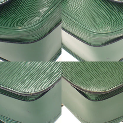Louis Vuitton Cartouchiere Epi Leather, Green, Leather, Handbag