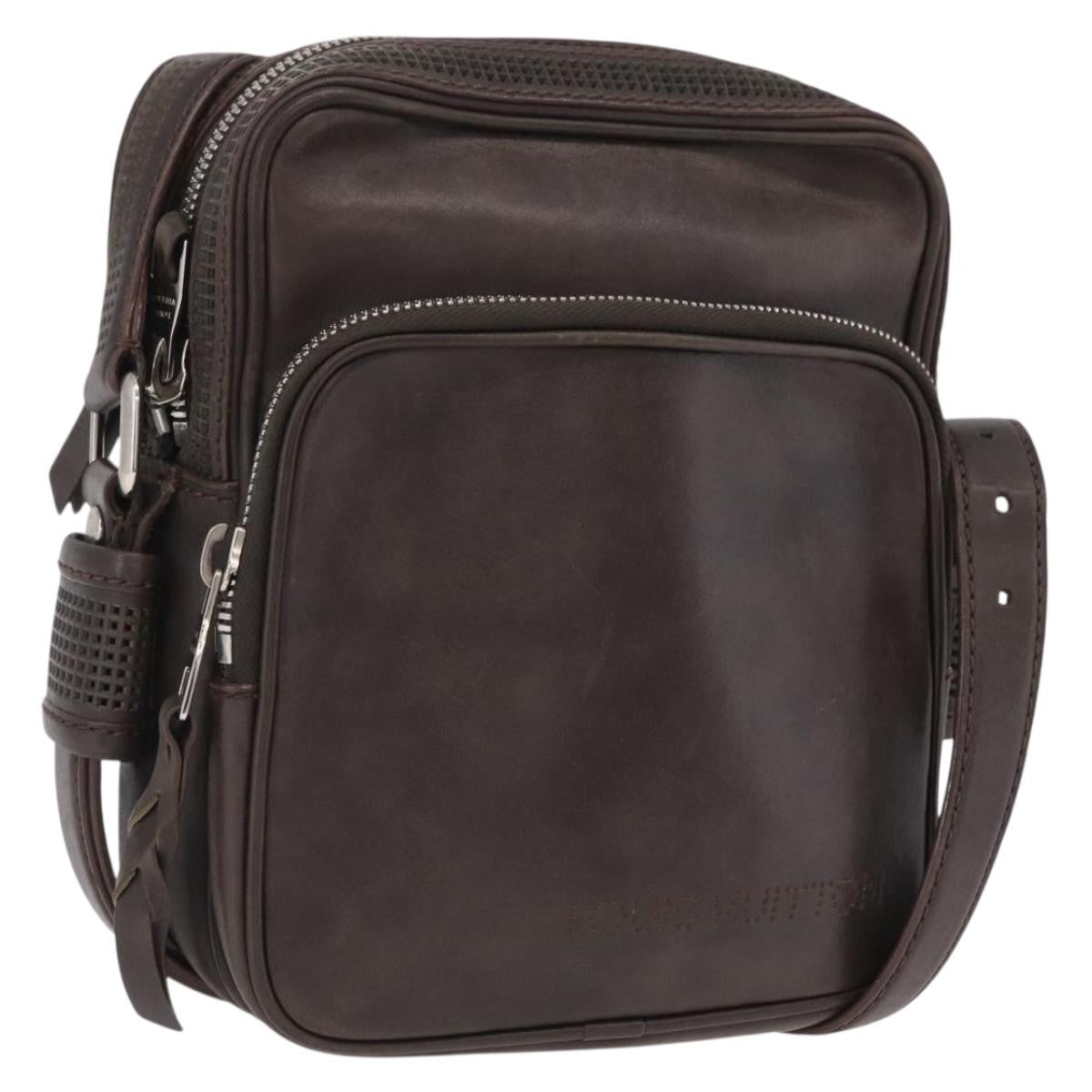 Louis Vuitton Bequia Trotter Messenger Nomade Leather, Brown, Leather, Handbag