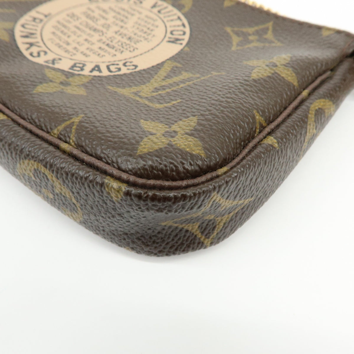 Louis Vuitton Pochette Accessoires Limited Edition Monogram Canvas, Brown, Canvas, Clutch