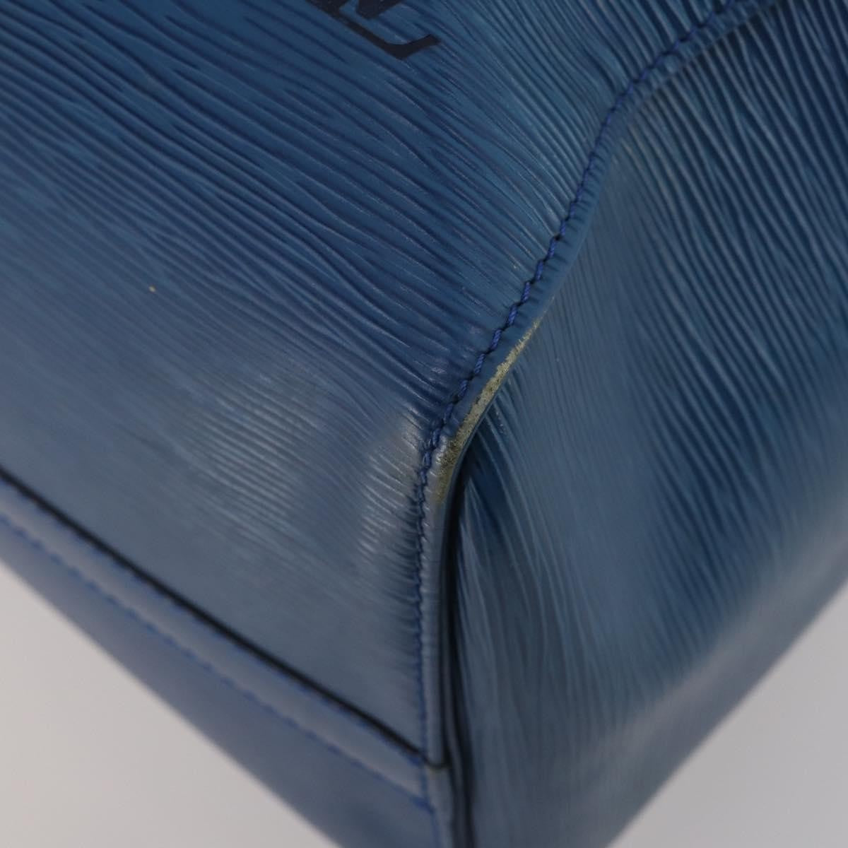 Louis Vuitton Keepall Bag Epi Leather, Blue, Leather, Travel Bag