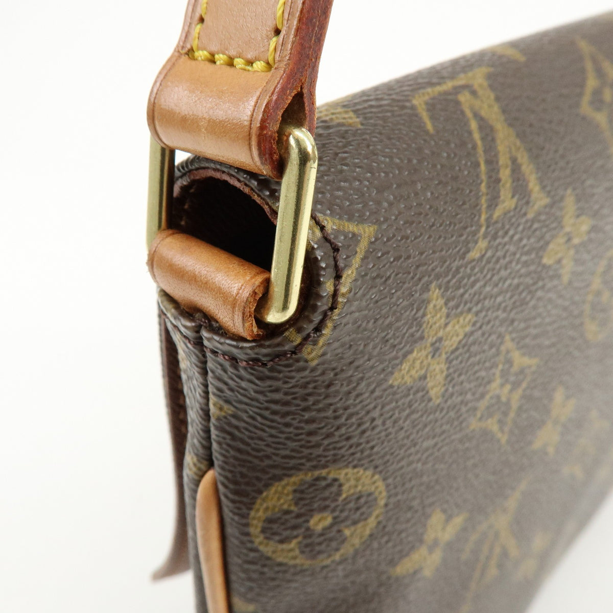 Louis Vuitton Musette Tango Monogram Canvas, Brown, Canvas, Shoulder Bag
