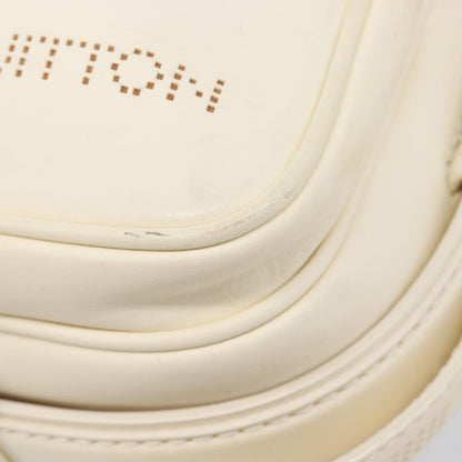 Louis Vuitton Bequia Trotter Messenger Nomade Leather, White, Leather, Shoulder Bag