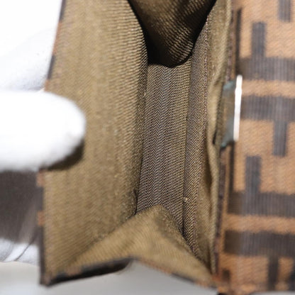 Fendi Baguette Zucca Canvas, Brown, Canvas, Handbag