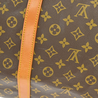 Louis Vuitton Keepall Bandouliere Monogram Canvas, Brown, Canvas, Travel Bag
