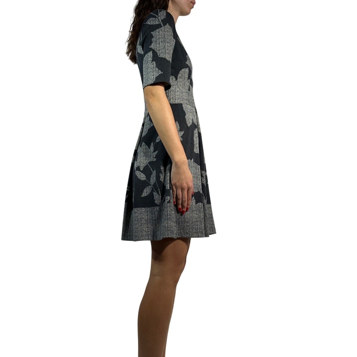 ALLEGRA CARMINE Fit and Flare Dress - Brandsamsara