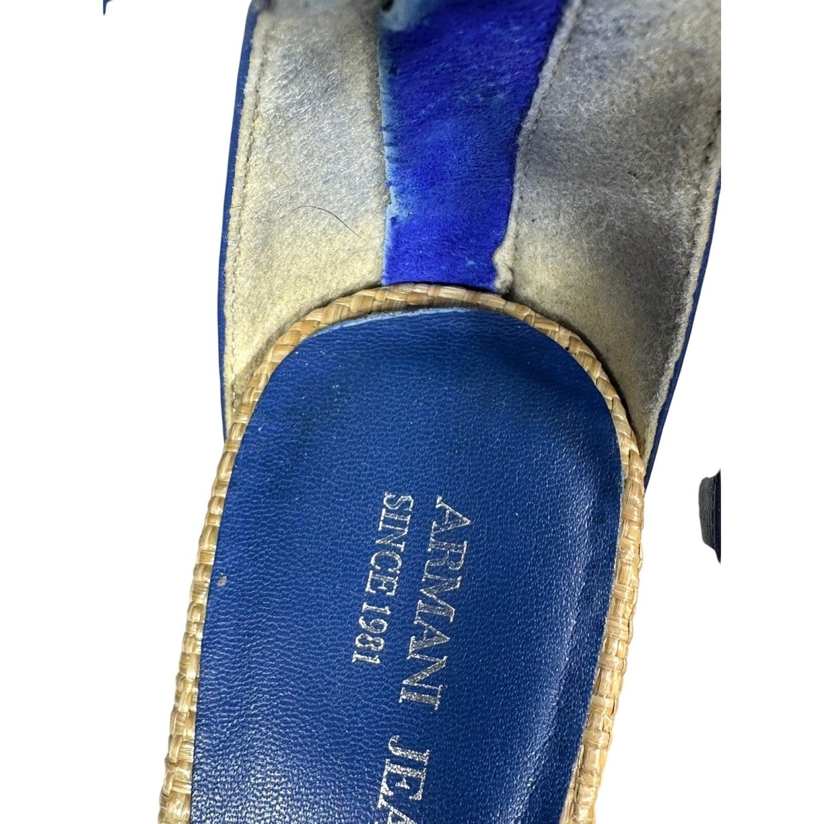 Armani Jeans Platform Wedges - Brandsamsara